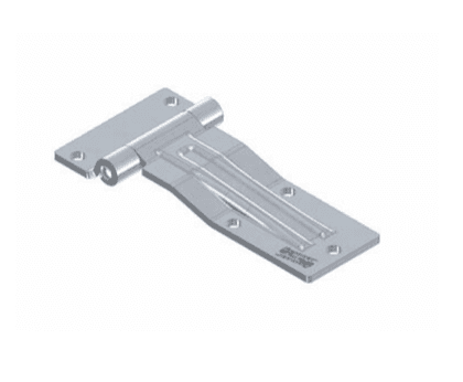 Dobradiça lateral resistente para portas grandes