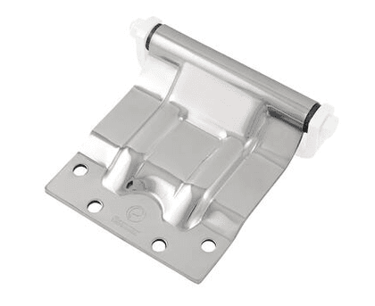 Dobradiça em aço inoxidável