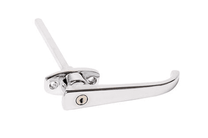 Manete com bloqueio em liga de zinco cromada