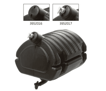 DEPÓSITO DE ÁGUA PLÁSTICO NEGRO  50 LT