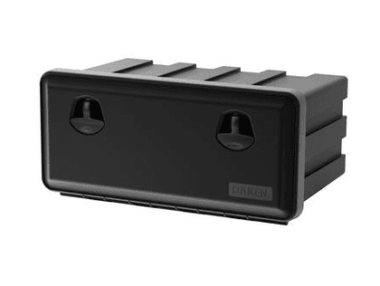 CAIXA DE FERRAMENTAS JUST 750 EM POLIPROPILENO NEGRO COM SUPORTES 