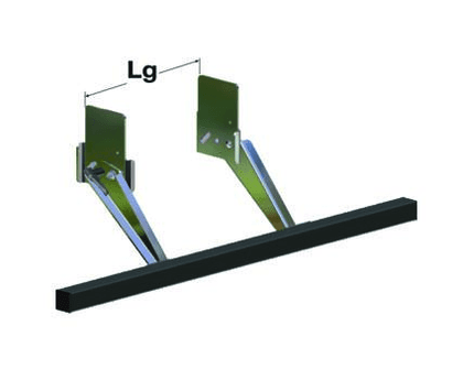 BARRA ANTI-ENCASTRAMENTO TRASEIRO REBATÍVEL MANUAL